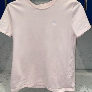 Aritzia tna light pink shirt